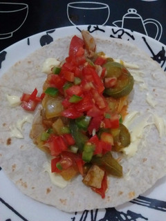 Una foto de Fajitas de pata muslo