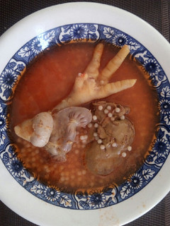 Una foto de Sopa con menudencia