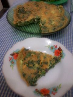 Foto resep Omelette bayam