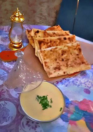 A picture of Tacos Bread + Filling + Cheese Sauce: 3 Recipes in 1 ❤️🤤.
