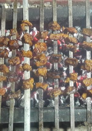 A picture of Beef Tikka Boti.