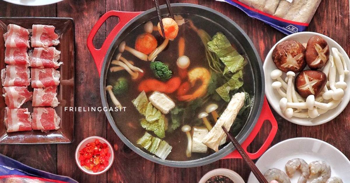 63 resep hot pot sup enak dan mudah Cookpad