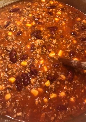 Chili con carne (Chilis bab) recept fotója