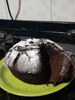 Una foto de Bizcocho de chocolate