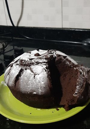 Una foto de Bizcocho de chocolate