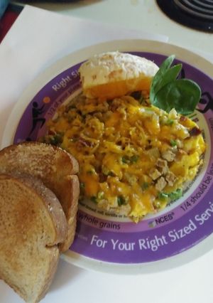 A picture of Open-Face Omelets.