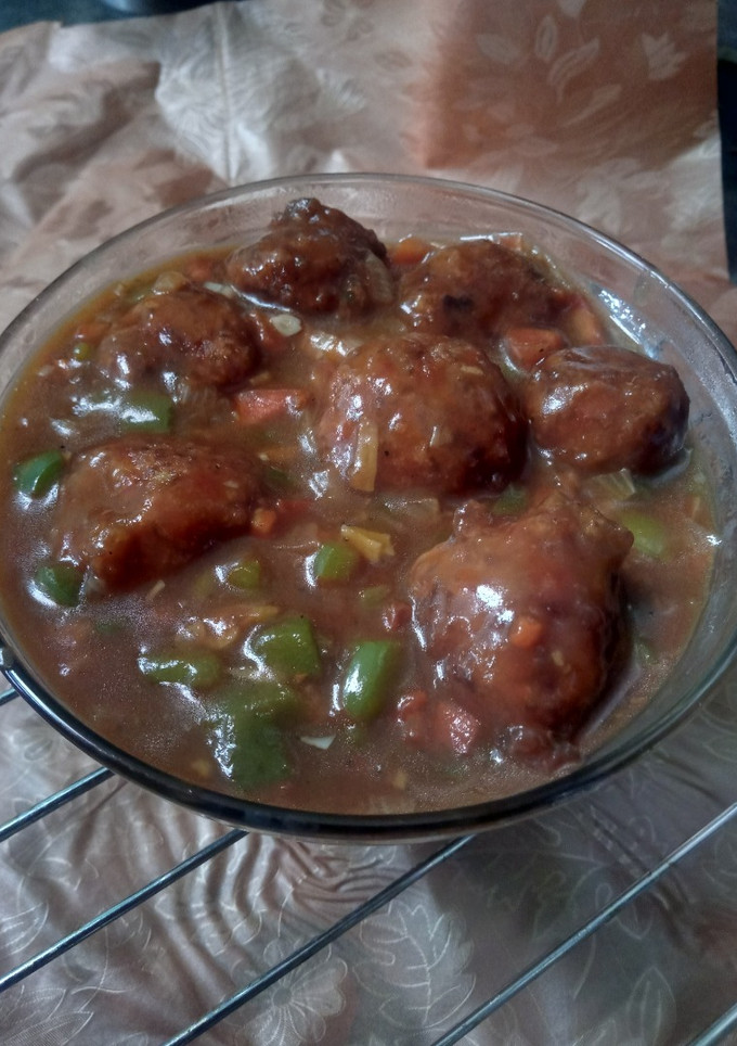 वेज मंचूरियन ग्रेवी (Veg Manchurian gravy recipe in Hindi) रेसिपी मुख्य फोटो