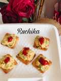 Biscuit canapés