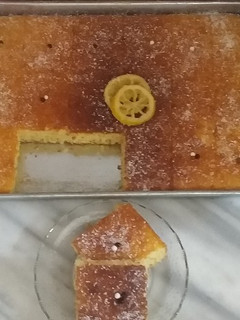 صورة لوصفة بسبوسة بنواد كوكو
