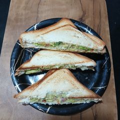 A picture of Avocado toast sandwich.