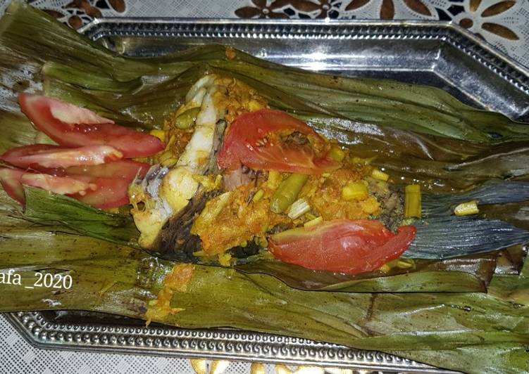 Pepes ikan mas 🐟