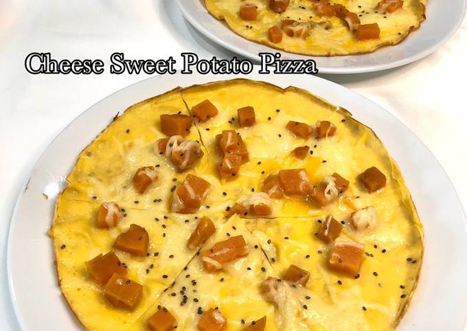 Cara bikin Cheese Sweet Potato Pizza