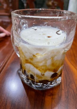 Hình của món Sữa tươi trân châu đường đen.