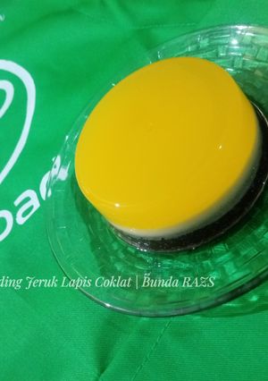 Foto resep Puding Jeruk Lapis Coklat