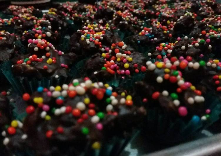 Resep Coklat Kacang Cereal, Lezat