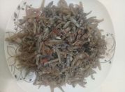 A picture of cá khô xào