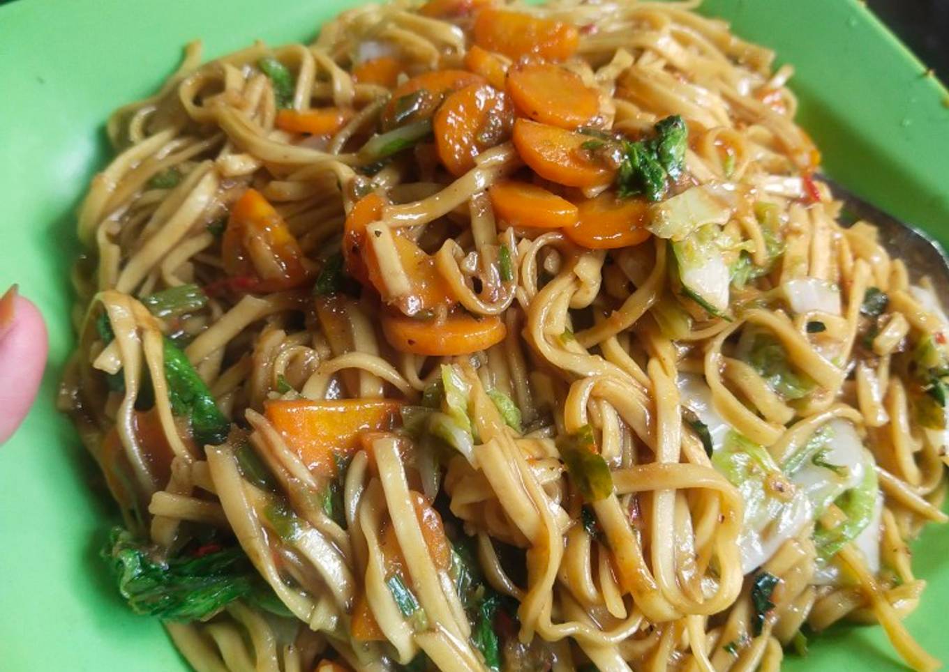 (16.) Mie goreng sederhana