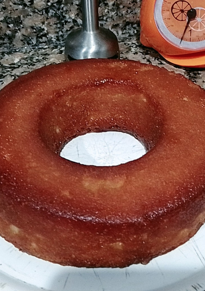 Una foto de Budín de pan con caramelo