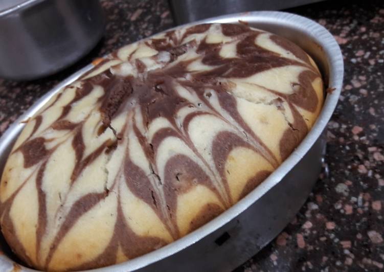 Easiest Way to Prepare Delicious Zebra homemade cake