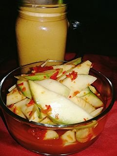 Foto resep Rujak Mangga + Jus