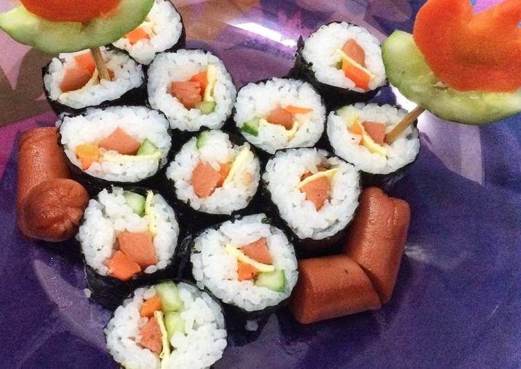 Resep Kimbab Tupperware Rock N Roll yang Enak