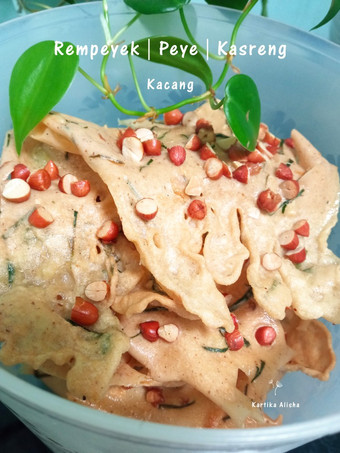 Resep Rempeyek | Peye | Kasreng (Kacang) Kekinian