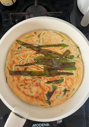Foto resep Pajeon daun bawang dan kentang