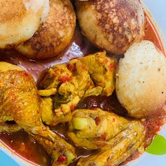 A picture of Chicken Pepper soup.