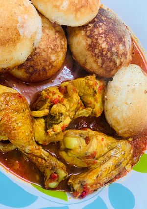 A picture of Chicken Pepper soup.