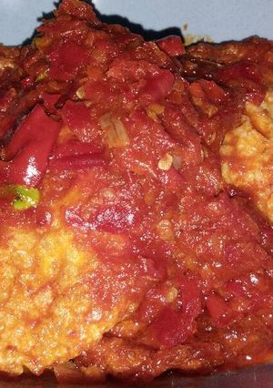 Foto resep Telor Ceplok Balado