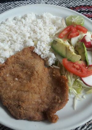 Una foto de Milanesa de puerco