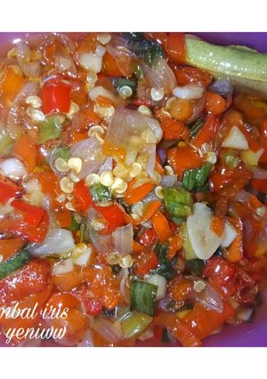 Foto resep Sambal iris