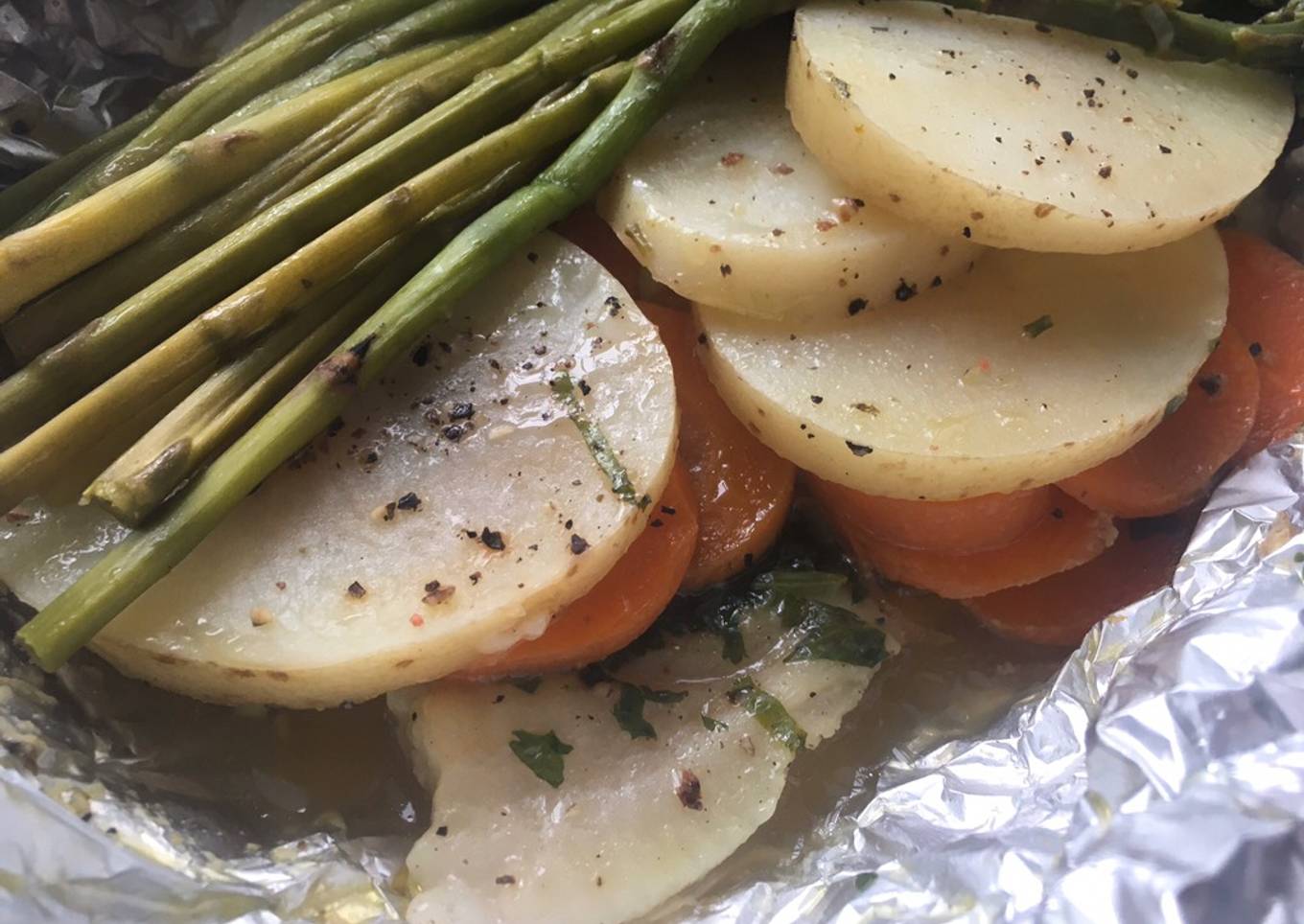 Filete de pescado empapelado 馃悷 馃