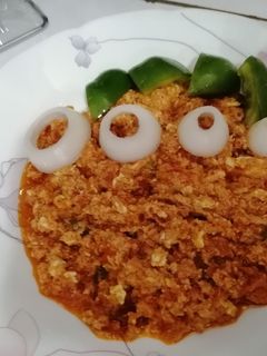 عکسی از دستور املت گوجه به سبک من 😋