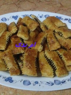 صورة لوصفة طريقة عمل القراقيش بالعجوة و(كعب الغزال)