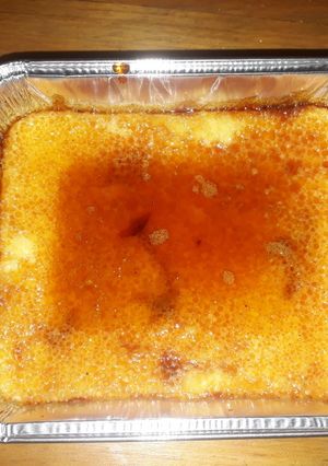 Una foto de Flan casero