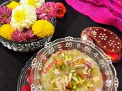 A picture of sugarcane kheer