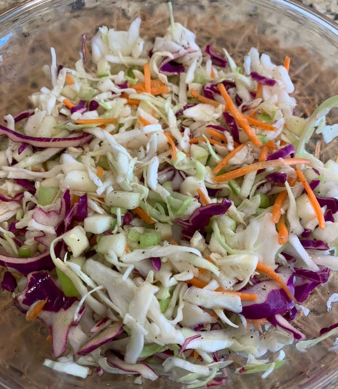A picture of Coleslaw Apple Cider Vinegar.