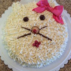 A picture of Decoration for my kitty cat birthday cake .