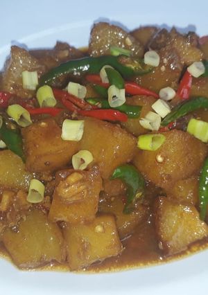 Foto resep Oseng kikil