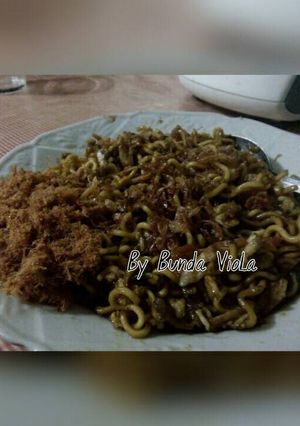 Foto resep Mie Goreng Abon Dadakan