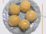 A picture of churma ladoo