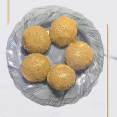 A picture of CHURMA LADDU - My mom’s recipe.