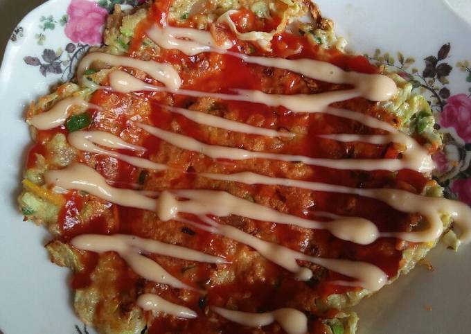 Okonomiyaki Sederhana