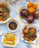 Mâm cơm giải ngán sau Tết
