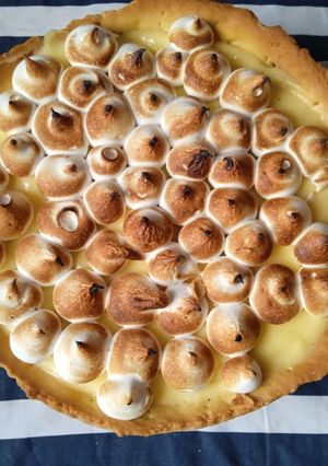 Une photo de Tarte citron meringuée