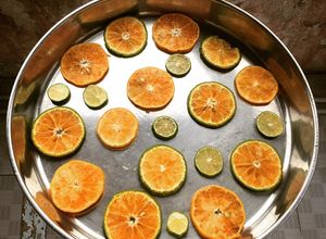 Hình của món Trà Cam chanh quýt.