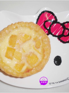 起酥片大變身-新鮮芒果葡式蛋塔 的食譜成品照片
