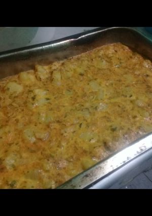 Una foto de Tortilla de papa al horno 🍴🍴