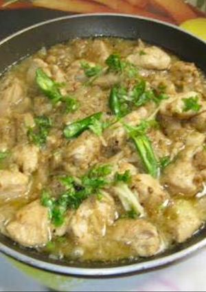 A picture of White Chicken KADAHI.